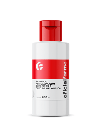 Shampoo Anticaspa com Octopirox e Óleo de Melaleuca 200mL