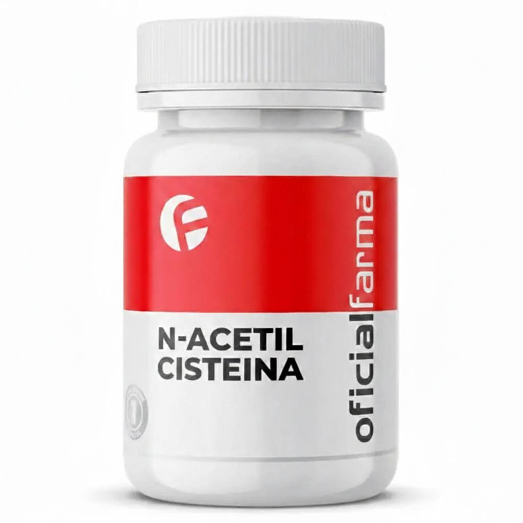 N-Acetil Ciste&iacute;na (NAC) 600mg 60 C&aacute;psulas