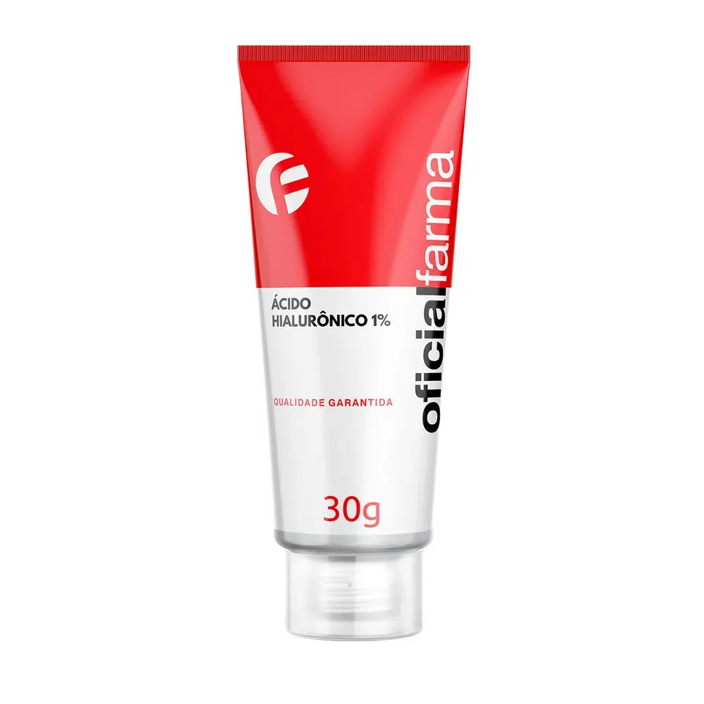 &Aacute;cido Hialur&ocirc;nico 1% Gel Creme 30g
