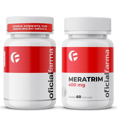 Orlistat 120mg 60 Cápsulas + Meratrim® 400mg 60 Cápsulas