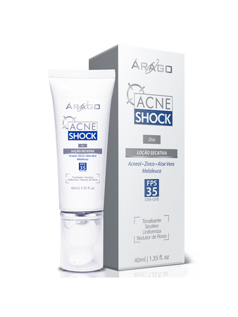 AcneShock - Loção Secativa FPS 35 Tonalizante 40ml