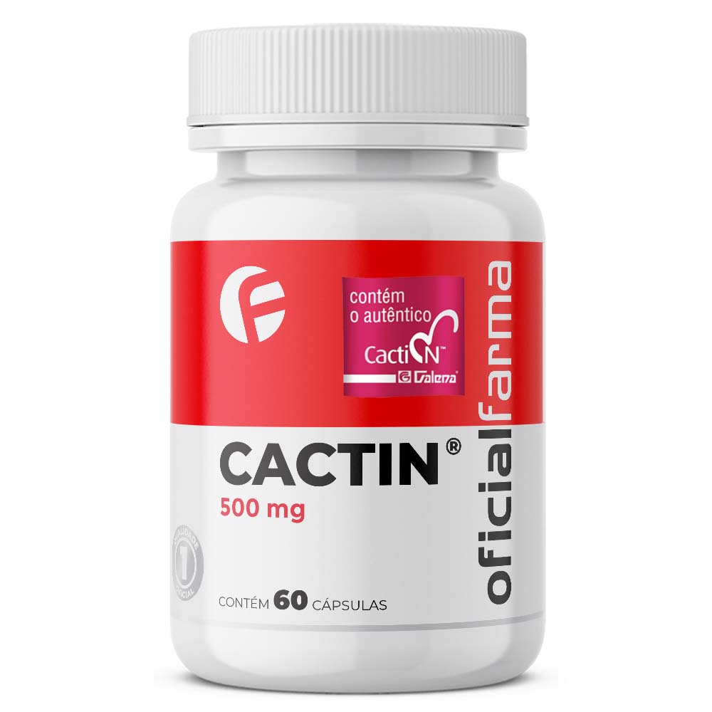 Cactin 500mg 60 Cápsulas
