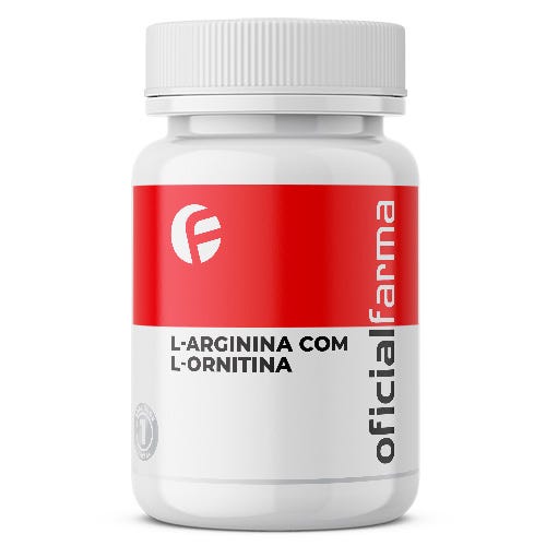 L-Arginina com L-Ornitina