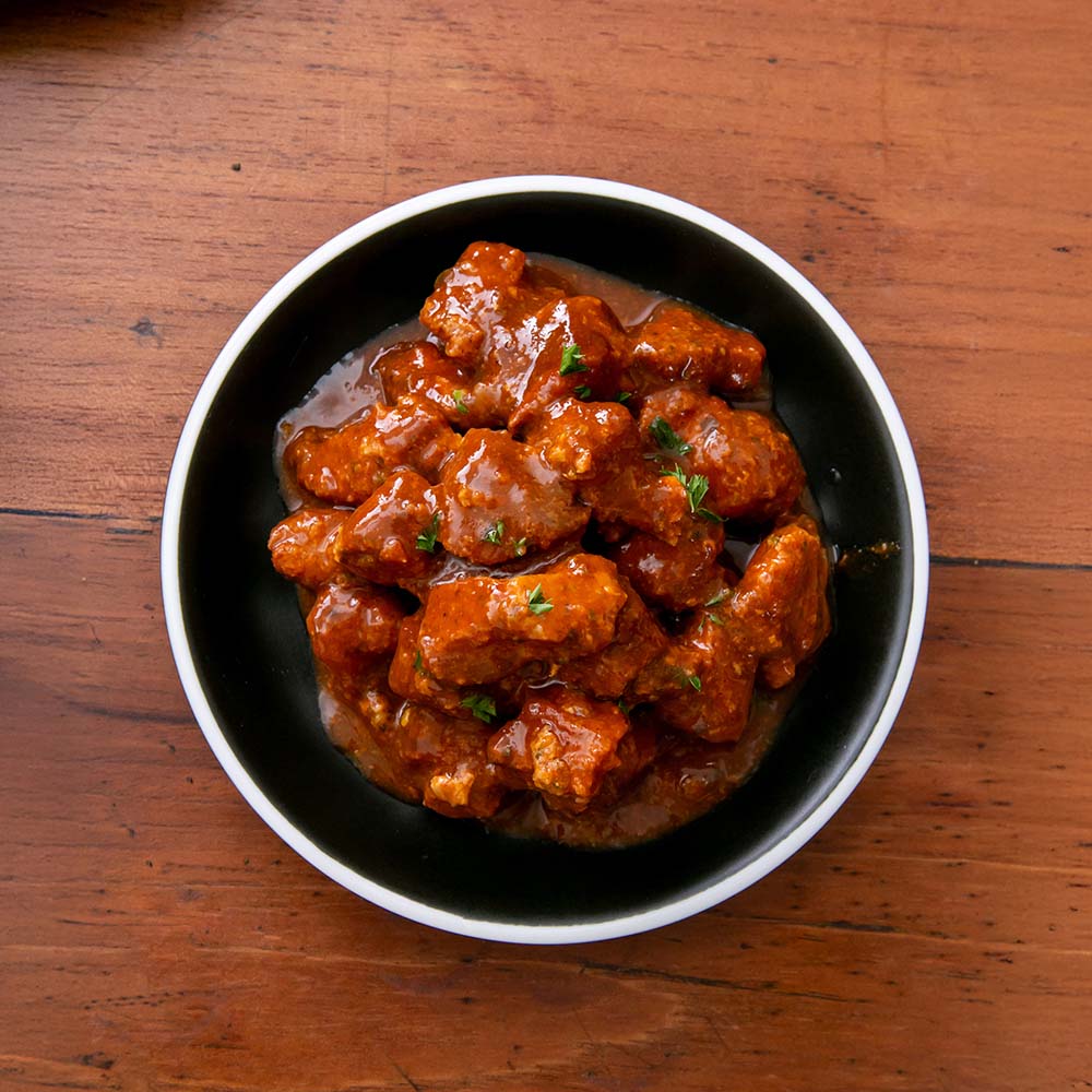 Por&ccedil;&atilde;o de Lombo Su&iacute;no ao Molho Barbecue