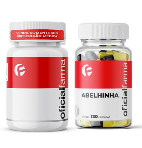 Orlistat 120Mg 60 C&aacute;psulas + Termog&ecirc;nico Abelhinha 120 C&aacute;psulas