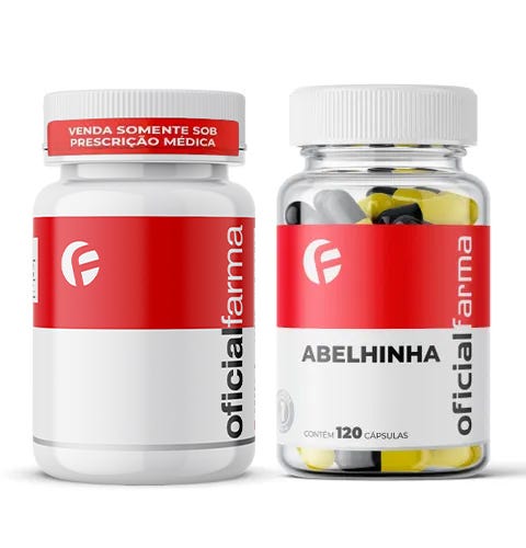 Orlistat 120Mg 30 Cápsulas + Termogênico Abelhinha 120 Cápsulas