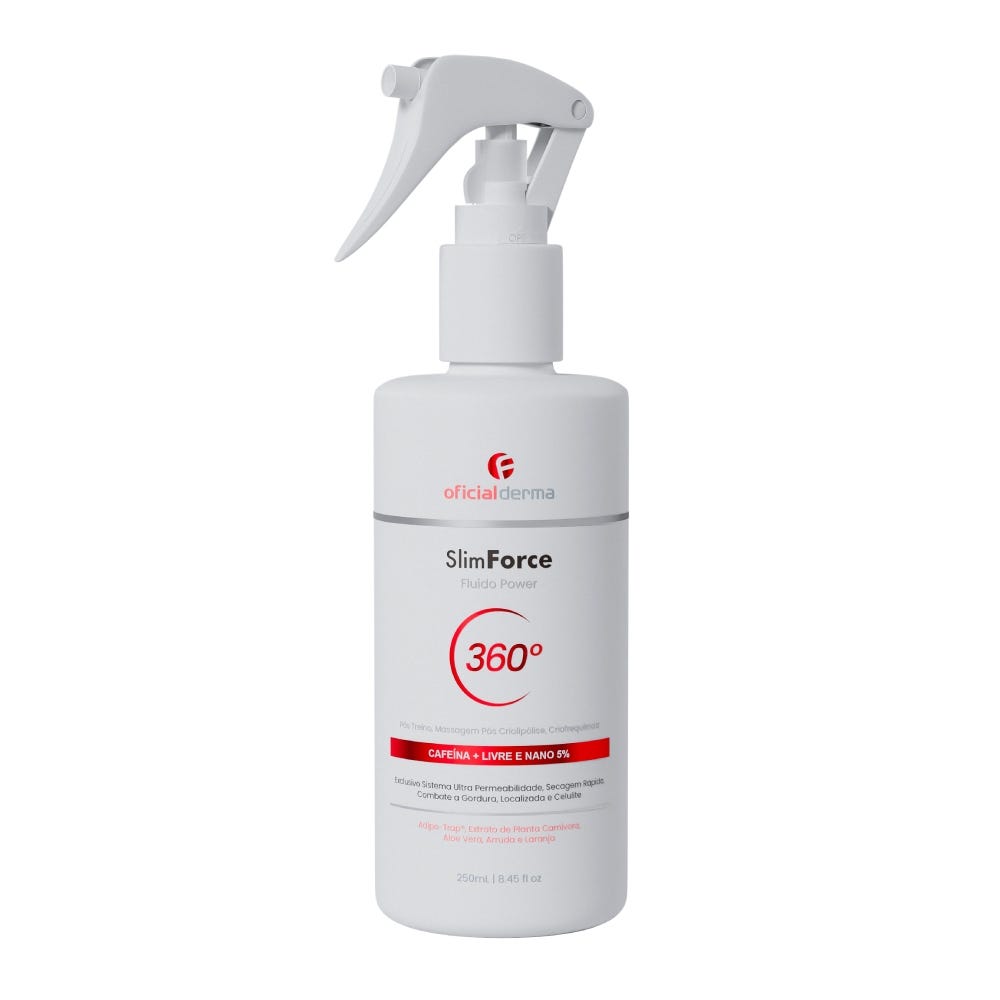 SlimForce Fluído Power Corporal 360 Cafeína 5% 250mL